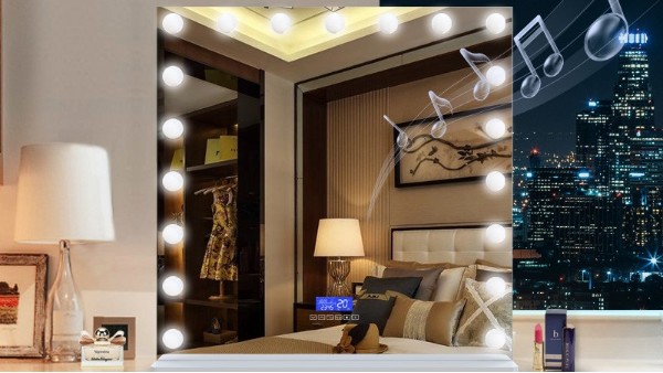 好莱坞灯泡化妆镜：点亮美丽与梦想